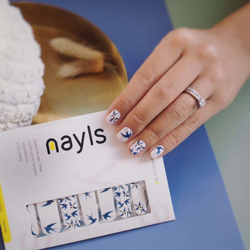 小燕子 My Little sparrow nail wrap